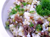 Receta Risotto de mote con charqui