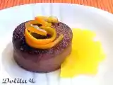 Receta Pudin de pan con chocolate y naranja