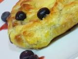 Receta Hojaldre relleno de camembert y mermelada de arándanos