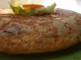 Receta Tortilla de lacón gallego