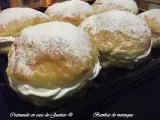 Receta Bollos rellenos de merengue suizo