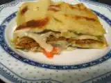 Receta Lasaña con sobras del puchero/cocido y algo más