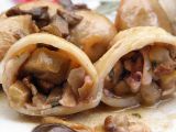 Receta Calamares rellenos de boletus edulis