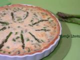 Receta Quiche de espárragos y atún