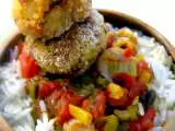 Receta Croquetas caribeñas con salsa criolla