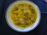 Receta Fideos con verduras y pavo