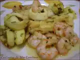 Receta Delicias del mar a la cazuela