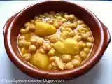 Receta Garbanzos en ayuno