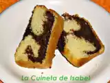 Receta Bizcocho a los dos colores