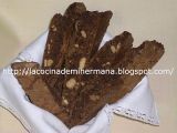 Receta Biscotti de chocolate y almendras