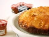 Receta Tarta de manzana y mermelada de albaricoque