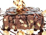 Receta Brownie de nuez