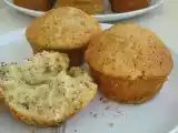 Receta Lemon-poppy seed muffins