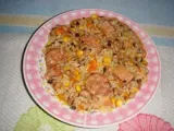 Receta Guiso de feijao fradinho y arroz