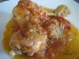 Receta Pollo en salsa de tomate y cebolla (fussioncook)