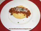 Receta Polenta a la boloñesa