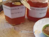 Receta Mermelada de cebolla, pera y uva