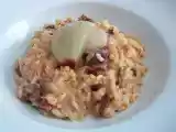 Receta Risotto con chorizo y cebolla