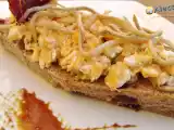 Receta Tosta de gulas
