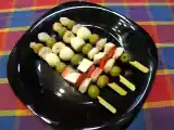 Receta Brochetas mm