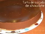 Receta Tarta de cuajada de chocolate