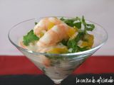 Receta Cóctel de langostino y mango