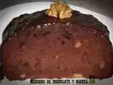 Receta Bizcocho de chocolate y nueces