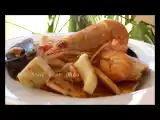 Receta Sopa de pescado caldera