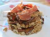 Receta Delicia de arroz con rovellons y jamon