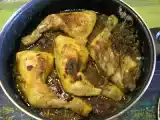 Receta Pollo con rovellons, níscalos