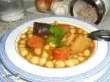 Receta Potaje de garbanzos (cocido lebaniego)