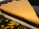 Receta Tarta doble chocolate al caramelo y praliné