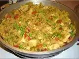 Receta Arroz con pollo