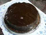 Receta Torta de chocolate con nueces y chips de chocolate
