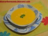 Receta Crema de calabaza con quesito