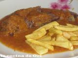 Receta Carne de ternera en salsa de verdura