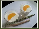 Receta Delicia de mascarpone