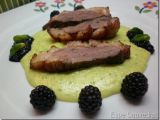 Receta Magret de pato a la salsa de pistachos