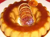 Receta Flan de macedonia