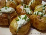 Receta Patatas con queso azul