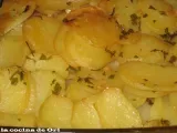 Receta Patatas panaderas