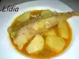 Receta Caldeirada de rape con patatas