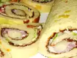 Receta Rollo de papa con queso