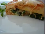 Receta Lasagna de queso ricota y espinaca