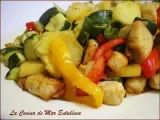 Receta Pollo con verduras y patatas