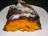 Receta Tarta de zanahoria con cobertura de chocolate en tan solo 3 pasos
