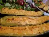 Receta Calabacines rellenos de quesos