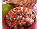 Receta Pico de gallo.