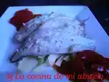 Receta Lomos de lubina con piquillos