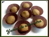 Receta Yemas de almendra